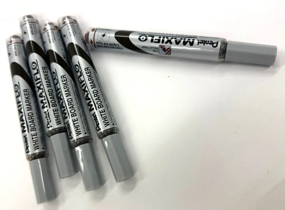 Pentel MAXIFLO Popisovač na bílé tabule - hnědý
