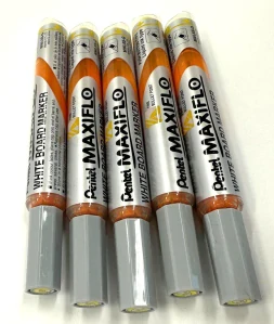Pentel MAXIFLO Popisovač na bílé tabule - žlutý