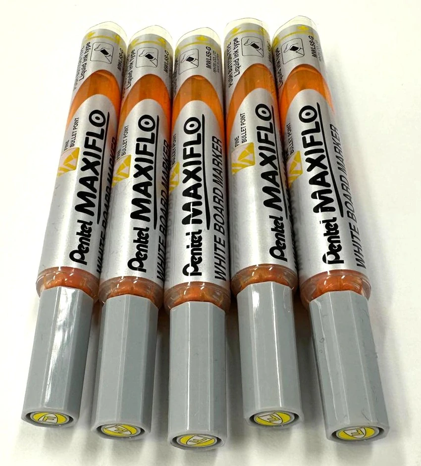 Pentel MAXIFLO Popisovač na bílé tabule - žlutý